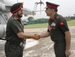 Bikram Singh visits Headquarters Eastern Command